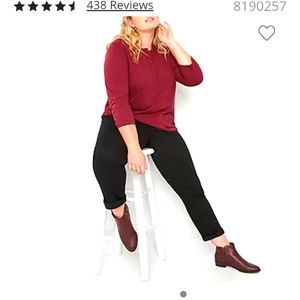 St. John's Bay black straight jeans